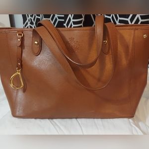 Brown Ralph Lauren Tote